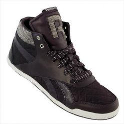 Buty do chodzenia damskie Reebok Roxity Mid. Czerwone obuwie sportowe damskie Reebok, z materiału, za kostkę, bez zapięcia, trekkingowe. Za 415.00 zł.