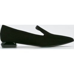 Gino Rossi - Baleriny. Czarne balerinki damskie Gino Rossi, z materiału. Za 469.90 zł.