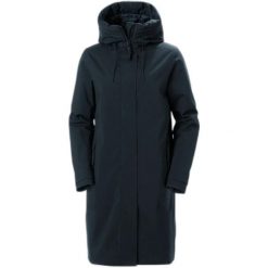 Damska kurtka wodoodporna Helly Hansen victoria. Niebieskie kurtki damskie Helly Hansen, l, bez wzorów, z poliesteru, bez kaptura. Za 889.00 zł.