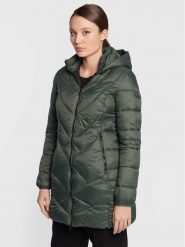 CMP Płaszcz zimowy 32K3036 Zielony Regular Fit. Zielone kurtki damskie CMP, na zimę, bez wzorów, z syntetyku, bez kaptura. Za 439.99 zł.