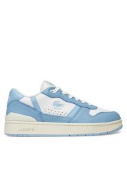 Lacoste Sneakersy 7-48SFA0052 Niebieski. Niebieskie obuwie sportowe damskie Lacoste, ze skóry, bez zapięcia. Za 349.99 zł.