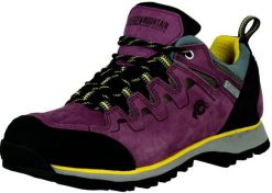 Damskie buty turystyczne wodoodporne z membraną i zamszem. Fioletowe obuwie trekkingowe damskie GUGGEN MOUNTAIN, z gumy, bez zapięcia. Za 407.74 zł.