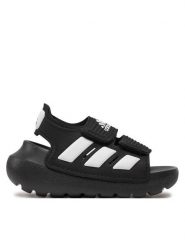 Adidas Sandały Altaswim 2.0 Sandals Kids ID0306 Czarny. Czarne sandały chłopięce Adidas, z tworzywa sztucznego, bez zapięcia. Za 99.99 zł.