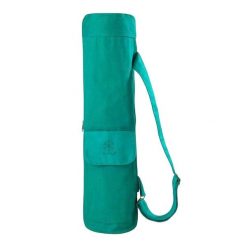 Torba Na Matę Do Jogi Z Logo Na Pasku Jeden Rozmiar. Niebieskie torby sportowe GAIAM, bez wzorów, z bawełny. Za 268.99 zł.