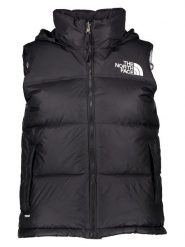 The North Face Kamizelka puchowa "1996 Retro Nuptse" w kolorze czarnym rozmiar: XS. Czarne kamizelki damskie The North Face, xs, bez wzorów, z puchu, bez kaptura. Za 505.13 zł.