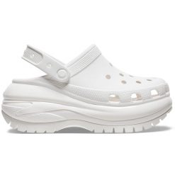 Tenisówki Crocs Model Classic Mega Crush Clog Kolor Biały. Białe trampki damskie Crocs, bez wzorów, z gumy, bez zapięcia. Za 349.00 zł.