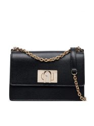 Furla Torebka BAFKACO ARE000 O6000 Czarny. Czarne kuferki damskie Furla, bez wzorów, ze skóry, bez dodatków. Za 1,559.00 zł.