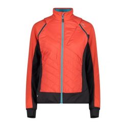 Kurtka damska z odpinanymi rękawami CMP hybrid. Brązowe kurtki damskie CMP, bez wzorów, z softshellu, bez kaptura. W wyprzedaży za 449.90 zł.