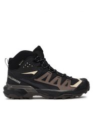 Salomon Trekkingi X Ultra 360 Mid Gore-Tex L47448600 Czarny. Czarne obuwie sportowe damskie Salomon, z gore-texu, bez zapięcia. Za 599.99 zł.