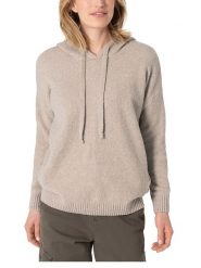 Timezone Bluza w kolorze beżowym rozmiar: XL. Brązowe bluzy damskie Timezone, xl, bez wzorów, z kapturem. Za 96.60 zł.