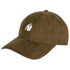 Cody Suede Czapka - zielony. Zielone czapki damskie GORILLA WEAR, na wiosnę, bez wzorów. Za 161.00 zł.