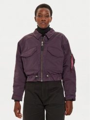 Alpha Industries Kurtka przejściowa 148011 Fioletowy Regular Fit. Fioletowe kurtki damskie Alpha Industries, s, bez wzorów, z syntetyku, bez kaptura. Za 509.99 zł.