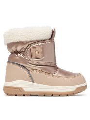 Tommy Hilfiger Śniegowce Mayla T1AD-35203-1474 M Beżowy. Brązowe kozaki dziewczęce Tommy Hilfiger, bez wzorów, bez obcasa, bez zapięcia. Za 484.99 zł.