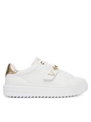 Guess Sneakersy 175399 Biały. Białe obuwie sportowe damskie Guess, ze skóry, bez zapięcia. Za 449.99 zł.