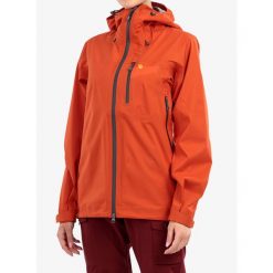 Kurtka damska Fjallraven Bergtagen Lite Eco-Shell Jacket. Brązowe kurtki damskie Fjällräven, bez wzorów, bez kaptura. Za 1,406.99 zł.