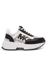 MICHAEL Michael Kors Sneakersy MK02299002 Srebrny. Szare buty sportowe dziewczęce MICHAEL Michael Kors, ze skóry, bez zapięcia. Za 289.99 zł.