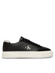 Calvin Klein Sneakersy Basket Cups Lup Wt Lth Su HW0HW02984 Czarny. Czarne obuwie sportowe damskie Calvin Klein, ze skóry, bez zapięcia. Za 529.99 zł.