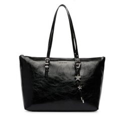 Torebka MICHAEL Michael Kors. Czarne shopper bag MICHAEL Michael Kors, bez wzorów, bez dodatków. Za 1,209.00 zł.
