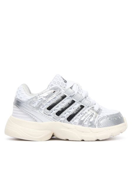 Adidas Sneakersy Adistar Control 5 Elastic Lace KK4252 Biały. Białe buty sportowe dziewczęce Adidas, z materiału, bez zapięcia. Za 259.99 zł.