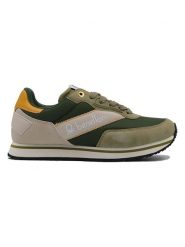 Benetton Sneakersy w kolorze khaki rozmiar: 38. Brązowe obuwie sportowe damskie Benetton, bez zapięcia. Za 215.45 zł.