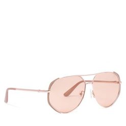 Okulary przeciwsłoneczne Guess. Brązowe okulary przeciwsłoneczne damskie Guess. Za 589.99 zł.