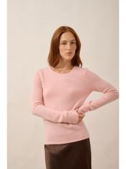 Just Cashmere Kaszmirowy sweter "Joyce" w kolorze jasnoróżowym rozmiar: M. Różowe swetry klasyczne damskie Just Cashmere, m, z kaszmiru, bez kołnierzyka. Za 434.99 zł.