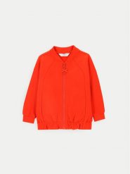 Coccodrillo Bluza ZC4132201CGN Czerwony Regular Fit. Czerwone bluzy dziewczęce COCCODRILLO, bez wzorów, z bawełny, bez ramiączek, bez kaptura. Za 49.90 zł.