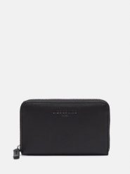 Liebeskind Berlin Skórzany portfel w kolorze czarnym - 15 x 9 x 2 cm rozmiar: onesize. Czarne portfele damskie Liebeskind Berlin, bez wzorów, z materiału. Za 263.53 zł.