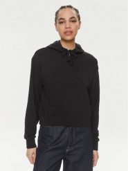 Vans Bluza W Essential Ft Rlx Po VN000JF6 Czarny Regular Fit. Czarne bluzy damskie Vans, m, bez wzorów, z bawełny, bez kaptura. Za 259.99 zł.