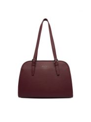 Nine West Torebka CEO-AGNES-LA482-3038 Bordowy. Czerwone torebki klasyczne damskie Nine West, z materiału, bez dodatków. Za 229.99 zł.