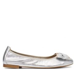 Baleriny Caprice. Szare balerinki damskie Caprice, bez wzorów. Za 319.99 zł.