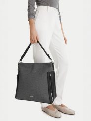 Lasocki Torebka CEO-LSK-X-009-09 Czarny. Czarne torebki klasyczne damskie Lasocki, z materiału, bez dodatków. Za 199.99 zł.