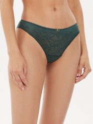 Chantelle Figi brazylijskie Origins C13XG0 Zielony. Zielone figi Chantelle, bez wzorów, z syntetyku. Za 159.99 zł.