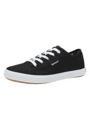 Kangaroos Sneakersy "K-VW Avril" w kolorze czarno-białym rozmiar: 41. Białe obuwie sportowe damskie KangaROOS, z materiału, bez zapięcia. Za 118.56 zł.