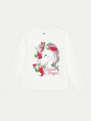 OVS Bluzka 2122169 Écru Regular Fit. Bluzki i koszule dziewczęce OVS, bez wzorów, z bawełny, bez kołnierzyka, bez ramiączek. Za 59.99 zł.
