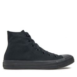 Trampki Converse. Czarne trampki damskie Converse, bez wzorów, bez zapięcia. Za 249.99 zł.