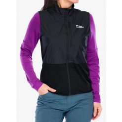 Kamizelka rowerowa damska Mons Royale Diversion Merino Wind Vest. Czarne kamizelki damskie Mons Royale, l, bez wzorów, bez kaptura. Za 576.99 zł.