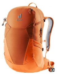 Deuter Plecak turystyczny "Futura 23" w kolorze pomarańczowym - 28 x 52 x 18 cm rozmiar: onesize. Pomarańczowe plecaki Deuter, bez wzorów, z materiału. Za 330.97 zł.