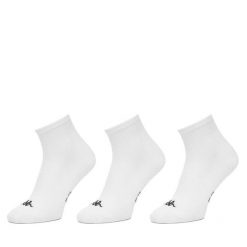 Skarpety krótkie Kappa. Białe skarpetki damskie Kappa, bez wzorów. Za 34.99 zł.