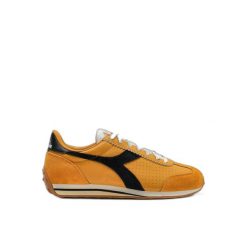 Sneakersy Diadora Rally Punched. Brązowe obuwie sportowe damskie Diadora, bez zapięcia. Za 506.50 zł.