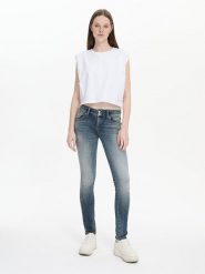 LTB Dżinsy "Molly" - Skinny fit - w kolorze niebieskim rozmiar: W31/L30. Niebieskie jeansy damskie LTB, z podwyższonym stanem. Za 127.35 zł.