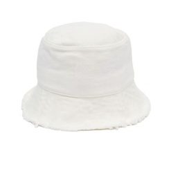 Kapelusz Kubełkowy Z Otwartą Krawędzią. Białe kapelusze damskie FLEXFIT, bez wzorów, sportowe. Za 120.99 zł.