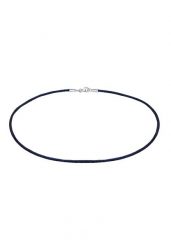 Nenalina Damski Basic z jedwabną opaską ze srebra próby 925 Sterling Silver Naszyjniki 1 ct. Szare naszyjniki damskie Nenalina, srebrne. Za 173.39 zł.