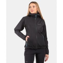 Damska kurtka outdoorowa Kilpi SONNA-W. Czarne kurtki damskie Kilpi, xl, bez wzorów, bez kaptura. Za 422.05 zł.