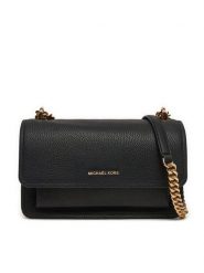 MICHAEL Michael Kors Torebka 30T4GC7L3T Czarny. Czarne torebki wieczorowe damskie MICHAEL Michael Kors, bez wzorów, ze skóry, bez dodatków. Za 759.99 zł.