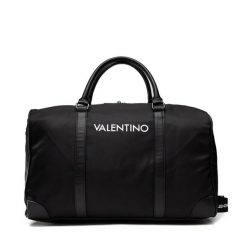 Torba weekendowa Valentino. Czarne torby podróżne Valentino, bez wzorów. Za 619.99 zł.