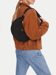 Guess Torebka Amita Mini HWSB95 39720 Czarny. Czarne torebki klasyczne damskie Guess, ze skóry, bez dodatków. Za 339.99 zł.