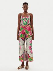 Maaji Kombinezon Cerice Bouquet Biena PT2712CJU001 Kolorowy Regular Fit. Sukienki damskie Maaji, bez wzorów, ze lnu, bez ramiączek. Za 379.99 zł.