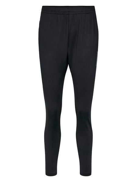 Hummel Spodnie dresowe "Bending" w kolorze czarnym rozmiar: XL. Czarne spodnie dresowe damskie Hummel, xl, bez wzorów, z dresówki. Za 48.16 zł.