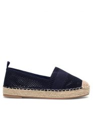 Jenny Fairy Espadryle WSS990-217 Granatowy. Niebieskie espadryle damskie Jenny Fairy, bez wzorów, z materiału, bez obcasa. Za 47.99 zł.